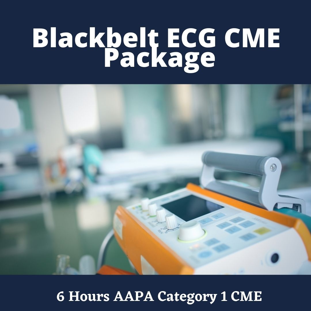 Black Belt ECG CME Package Medical Video Courses Board Review Courses