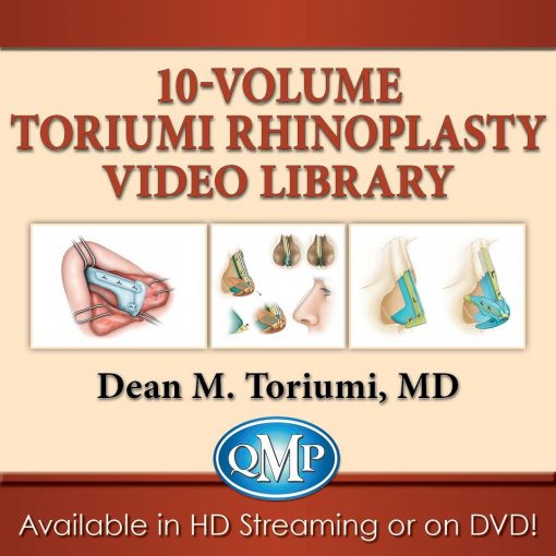 10-Volume Toriumi Rhinoplasty Video Library | Medical Video Courses.