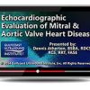 Gulfcoast Echocardiographic Evaluation of Mitral & Aortic Valve Heart Disease (Videos+PDFs) | Medical Video Courses.