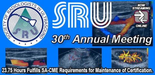 Society of Radiologists in Ultrasound (SRU) 30th Annual Meeting 2021 | Medical Video Courses.