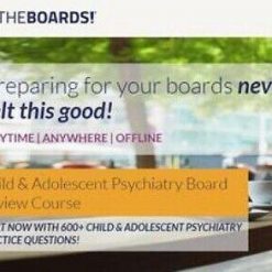 The Passmachine Child & Adolescent Psychiatry Board Review Course 2018 | Medical Video Courses.